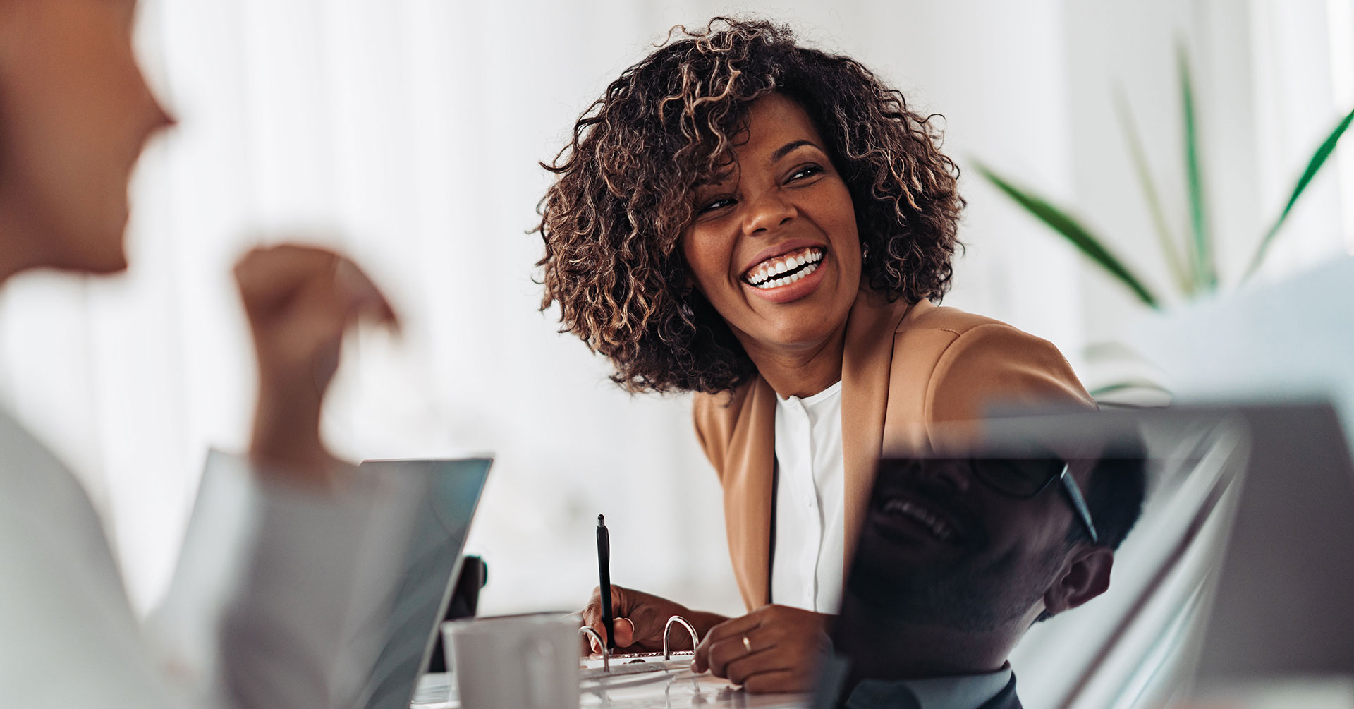 Woman Smiling Woman Smiling